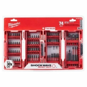 Milwaukee 48-32-4062 Shockwave Impact Duty Driver Bit Set - 74 Piece - Picture 1 of 2