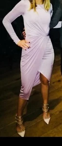 GUESS By Marciano LILAC DRESS Britannia Xs - Picture 1 of 6