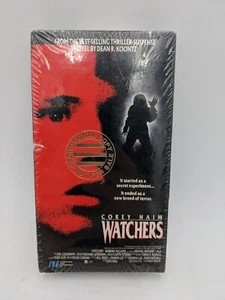 RARE Watchers VHS 1988 Corey Haim SEALED* PROMO COPY!! - Imagen 1 de 7