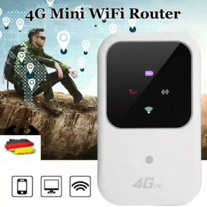 4G/5G LTE TRAGBARE MOBILER WIRELESS WLAN ROUTER HOTSPOT WIFI MODEM SIM KARTE DE - Bild 1 von 21