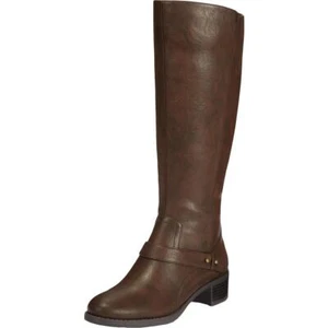 Easy Street Womens Jewel Faux Leather Knee-High Riding Boots Shoes BHFO 3827 - Picture 1 of 4
