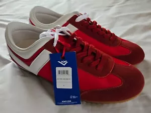 PONY Racer Genuine Suede and Nylon Premium Athletic Sneaker 550-10420 Sz 8.5 14 - Picture 1 of 6