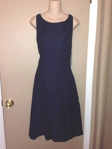 EVAN-PICONE LADIES DARK NAVY DRESS SIZE 14 NEW - Picture 1 of 1