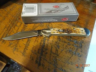 NAVAJA DE BOLSILLO CASE XX CENTERLOCK CA-133 HUESO ÁMBAR 61479L S.S MINI COBRELOCK Foto 1 de 4