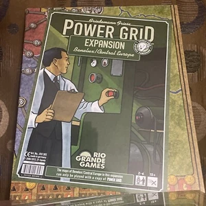 NEW SEALED Power Grid Benelux/Central Europe Expansion - Picture 1 of 1