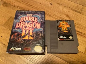 Double Dragon 3 III: The Sacred Stones (NES, 1990) nur Box und Spiel getestet - Bild 1 von 4