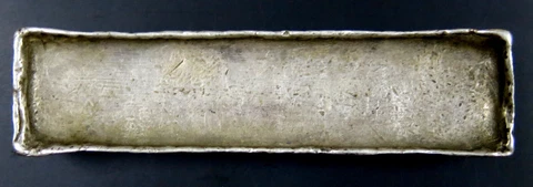 Annam Vietnam Nguyen Dynasty (1802-1820) 10 Taels/Lang Silver bar 371 gr Cover