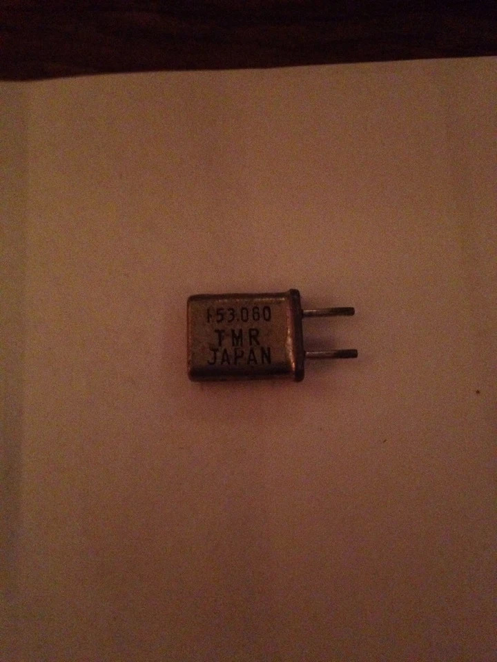 Cristal de escáner - 10,7 IF, Regency/RS - 153,080 MHz Foto 1 de 1