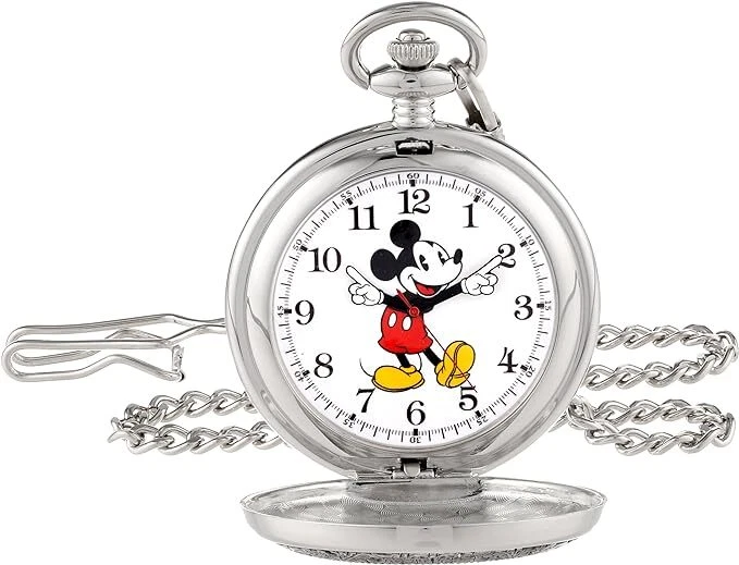 Disney Men's 56403-3467 Mickey Mouse Pocket Watch R10