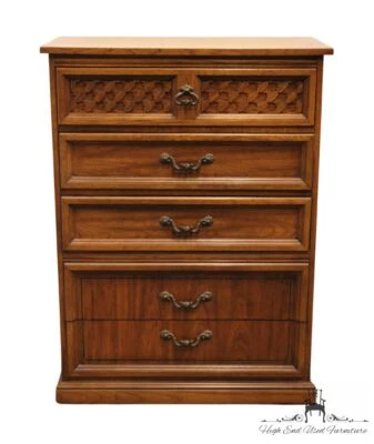 DIXIE FURNITURE Casa Bonita Spanish Mediterranean Style 36" Chest of Drawers ... - Image 1 of 4