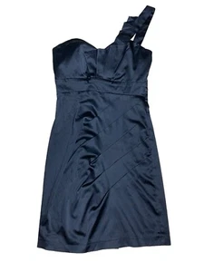 Vintage Dollhouse Size 6 Women’s Prom Dress 90s y2k Bratz Mini Black Satin - Picture 1 of 8