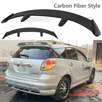 Alerón de techo trasero estilo fibra de carbono para Toyota Matrix 2009-2014 Foto 1 de 4