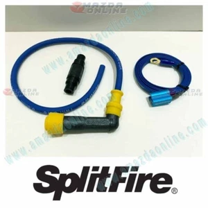 SplitFire 8,8 mm Doble Núcleo Moto Enchufe Cable con Cable de Conexión a Tierra Kit de Tierra - Imagen 1 de 5