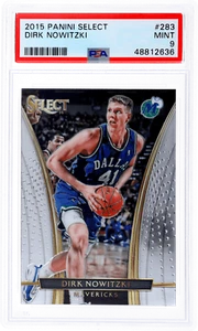 2015 Panini Select Dirk Nowitzki #283 PSA 9 - Picture 1 of 2