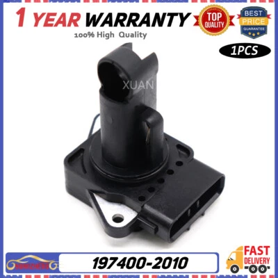 197400-2010 Para Mazda 2 3 5 6 CX-7 MX-5 Miata MAF SENSOR MEDIDOR DE FLUJO DE AIRE MÁSICO 1 PIEZA Foto 1 de 4
