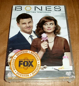 BONES 7ª TEMPORADA COMPLETA 4 DISCOS DVD 13 EPISODIOS NUEVO (SIN ABRIR) R2 - Imagen 1 de 3