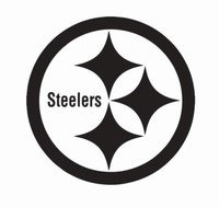 Pittsburgh Steelers NFL Football Vinyl Die Cut Car Decal Sticker - FREE SHIPPING