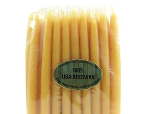 Beeswax Candle Works, Chanukah (Pack of 45) 100% USA Beeswax - Picture 1 of 6
