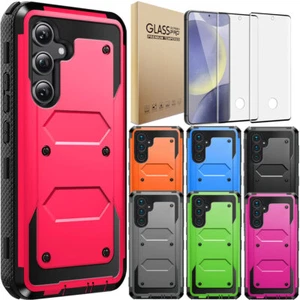 Für Samsung Galaxy S24 Ultra S24 Plus Hülle Stoßfest Handyhülle Hartglas - Bild 1 von 54