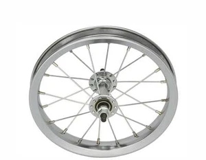 Bicycle FRONT WHEEL for 12" BIKES STEEL Beach Cruiser Lowrider BMX Bikes - Picture 1 of 1