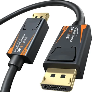 – Cavo Displayport 2.1/DP 2.1 – 5 M – UHBR, DP80 Con 80 Gbps per PC Da Gaming/Sc - Foto 1 di 12