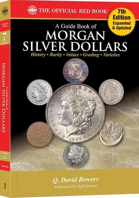 WHITMAN New Official Red Book A Guide of Morgan Silver Dollar Coin Price Catalog Grading