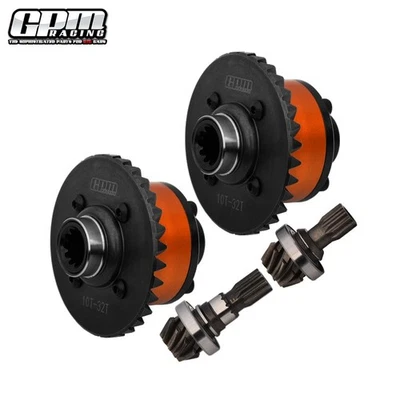 GPM Carbon Steel +7075 Alu F & R Complete Differential For TRAXXAS X-Maxx XRT - Image 1 of 4