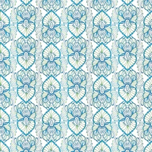 WONDERS OF THE OCEAN Quilt Fabric Abstract by In The Beginning Sold by 1/2 Yd - Picture 1 of 1