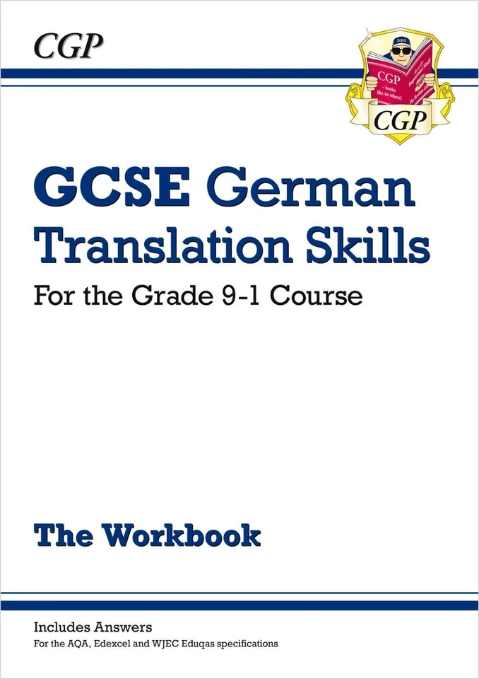 GCSE German Translation Skills Workbook: includes Answers (For exams in 2025) by - Image 1 of 1