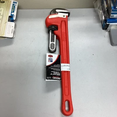 Ridgid 31025 Model 18 18-nch Multi-Sided Secure Grip Straight Pipe Wrench - Image 1 of 4
