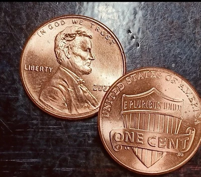 2025 D Uncirculated Lincoln Shield Penny (1 BU GEM) Make Good  Stocking Stuffers - Image 1 of 3
