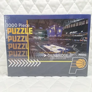 NBA Indiana Pacers Gainbridge Fieldhouse 1000 Piece Puzzle New Sealed - Picture 1 of 4