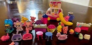 Konvolut 29 verschiedene Shopkins Figuren Teenie Genie Icecream Truck versch. Elch Spielzeug - Bild 1 von 15