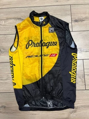 Men SMS Santini Prologue Wind Cycling Bike Vest Sleeveless Full Zip sz S Light - Image 1 of 4