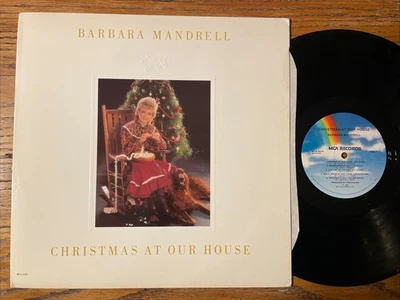 Barbara Mandrell Christmas At Our House LP MCA Holiday Stereo EX!!!! Foto 1 de 4