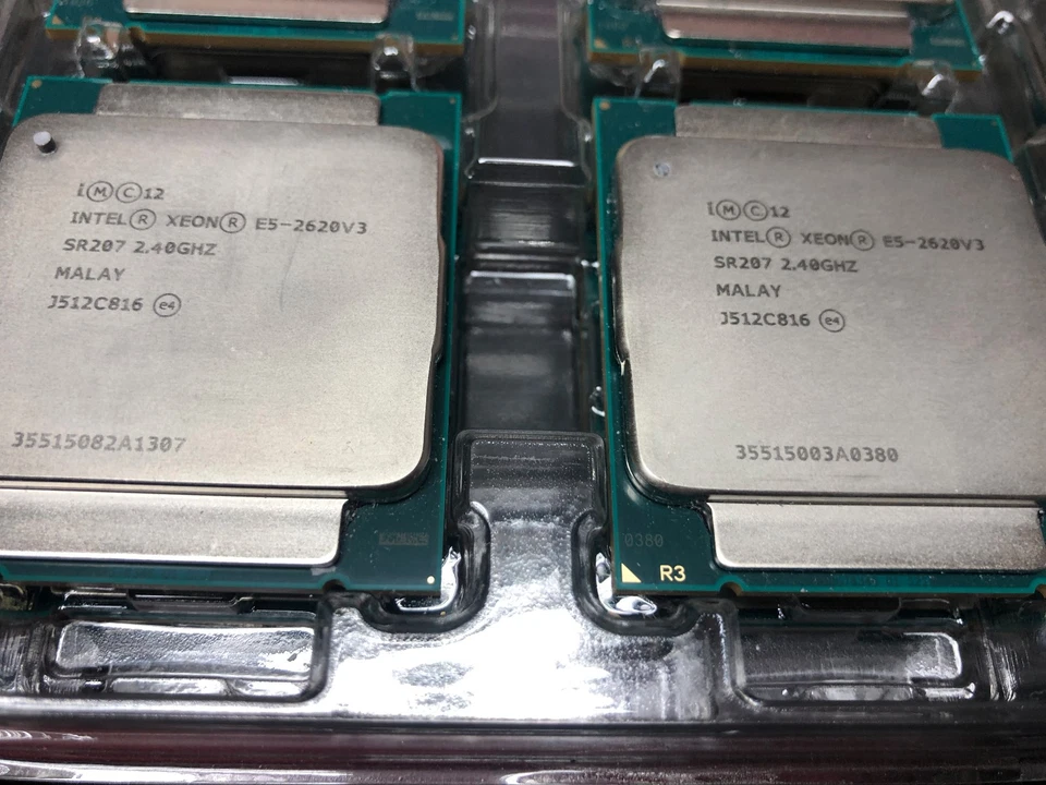 2x Intel Xeon E5-2620 v3  Matched Pair CPU Processor 6 Core 2.4GHz SR207 - Image 1 of 1