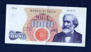 REPUBBLICA ITALIANA 1.000 LIRE VERDI  DEL 20/05/1966  O36 451677 QUALITA' SPL - Imagen 1 de 2