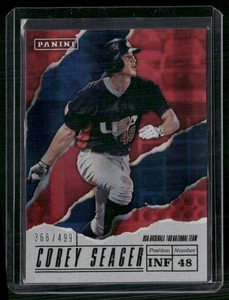 2017 Panini Father's Day #USA5 Corey Seager USA Baseball #/499 - Picture 1 of 2