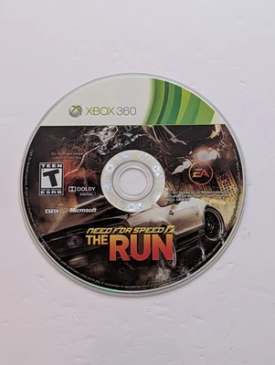 2011 Microsoft Xbox 360 Need For Speed The Run Disc Only Video Game ^  - Image 1 of 4