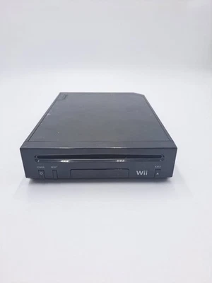 Nintendo Wii Black Model RVL-001 UNTESTED - Image 1 of 4