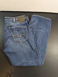 Vintage Silver Jeans Herren 38"x32" blau Grayson Stretch Denim Hose Western - Bild 1 von 23