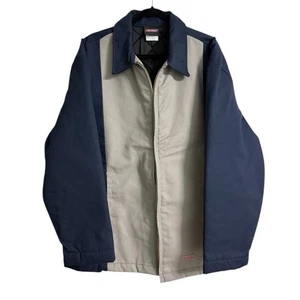 Dickies Genuine Quilted Lined Work Jacket Navy/Gray – Size XL - Picture 1 of 4