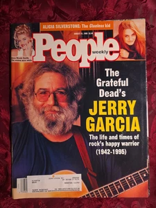 PEOPLE August 21 1995 JERRY GARCIA ALICIA SILVERSTONE ANNA NICOLE SMITH - Picture 1 of 1