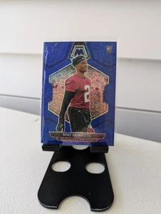 2024 Panini Mosaic Blue Sparkle Mike Sainristil #349 Wash. Commanders -28/96 RC - Bild 1 von 2
