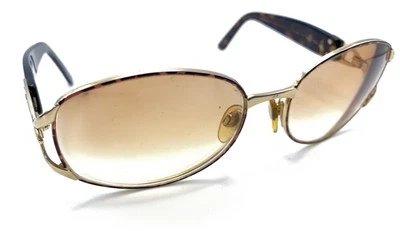 Sergio Tacchini S.T. 1047 T802 Tortoise Gold Sunglasses Frames 135 Italy Women - Image 1 of 4