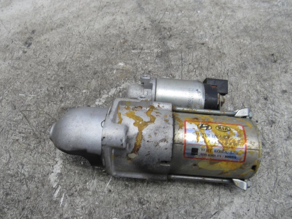 2009 2012 Hyundai Genesis coupe 3.8l v6 engine motor starter OEM 36100-3C040 - Image 1 of 4