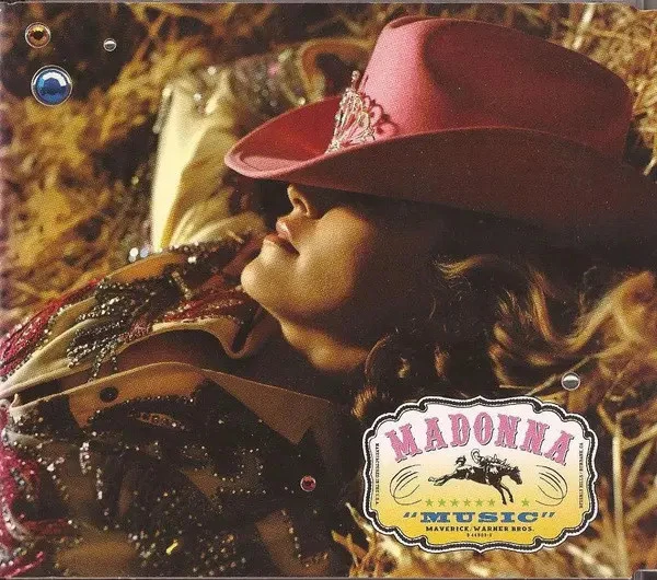 CD SINGLE Madonna Music BLACK F CASE Maverick Vinyl LP - Bild 1 von 1
