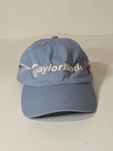 TaylorMade Golf Hat Cap in Blue adjustable one size fits all golfing - Picture 1 of 7