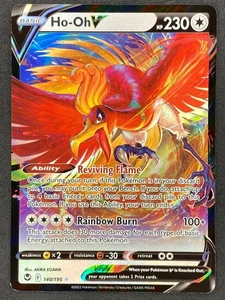 Pokémon Ho-Oh V 140/195 SIT Silver Tempest NM - Picture 1 of 2