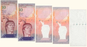 VENEZUELA, 10 Bolívares Fuertes, Febrero-3-2011, Serie P8, UNC.. *PRUEBA SOLIDA* - Picture 1 of 2